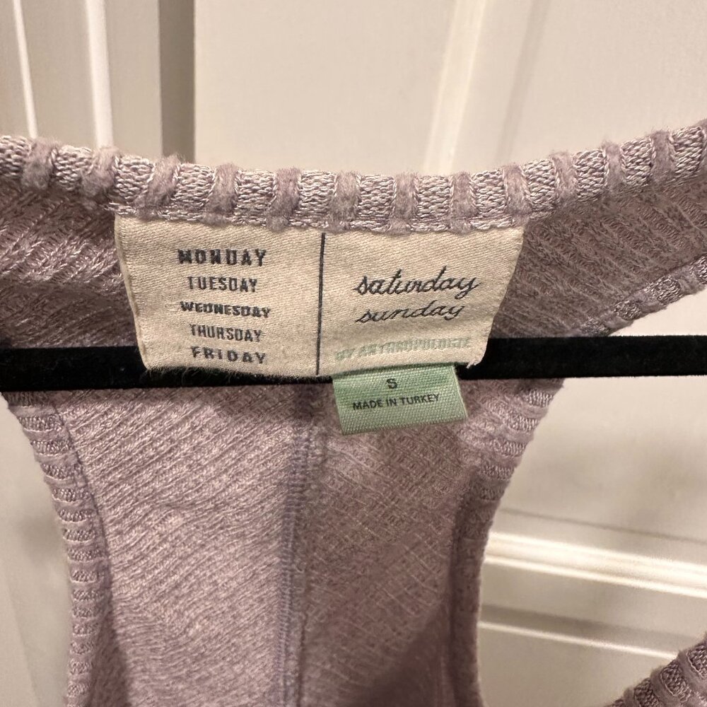 saturday sunday Tank top from Anthropologie Size S Light Purple - Picture 3 of 3